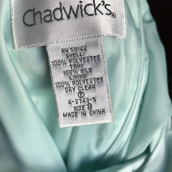 Chadwick’s Mint Green Dress - Picture 6 of 6